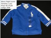 Ralph Lauren - jaqueta azul e branca - código 2938